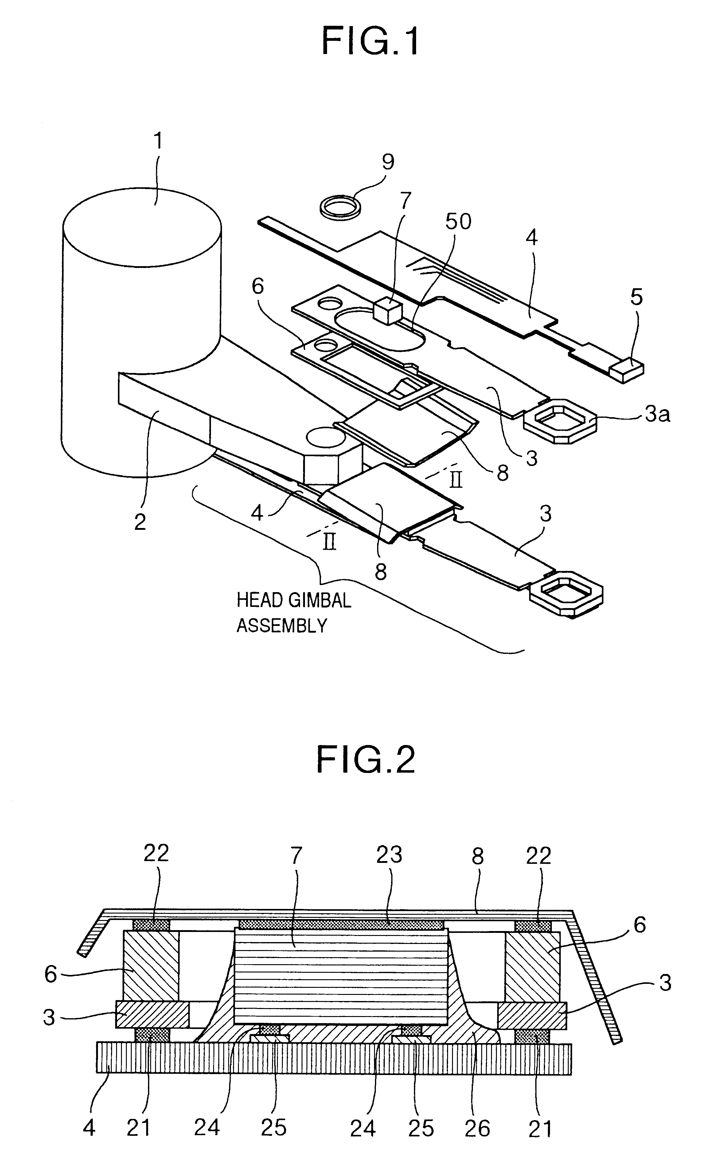 Magnetic head supporting apparatus having thermally insulated read/write IC mounted on arm portions thereof