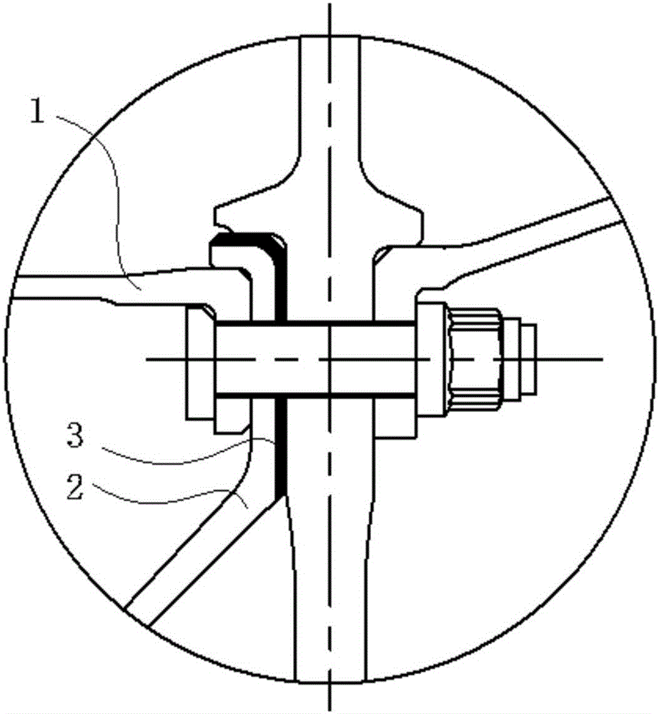 Air entraining structure used for inner rotor cavity of compressor