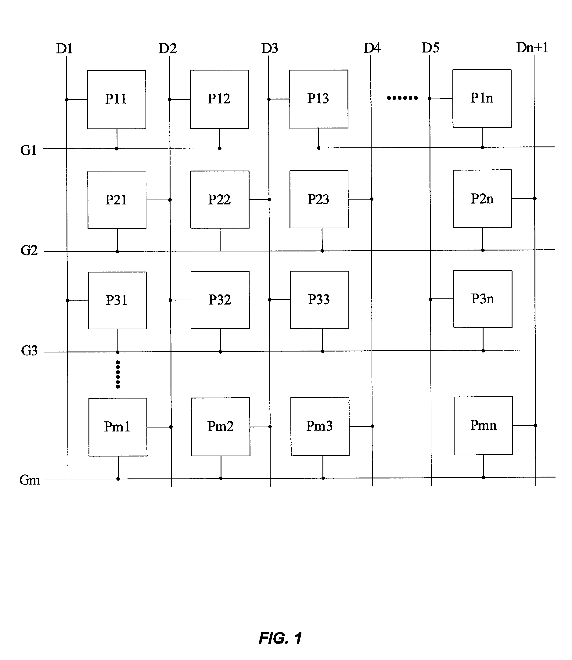 Pixel array and liquid crystal display device