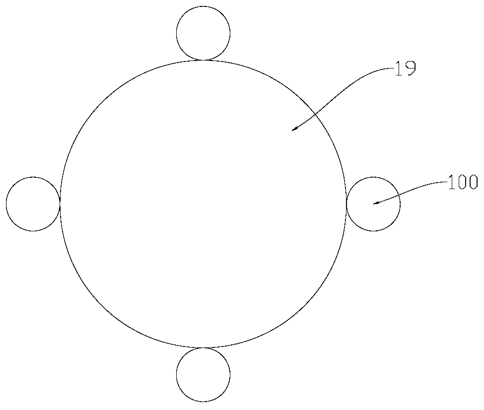 Four-point synchronous lifting system