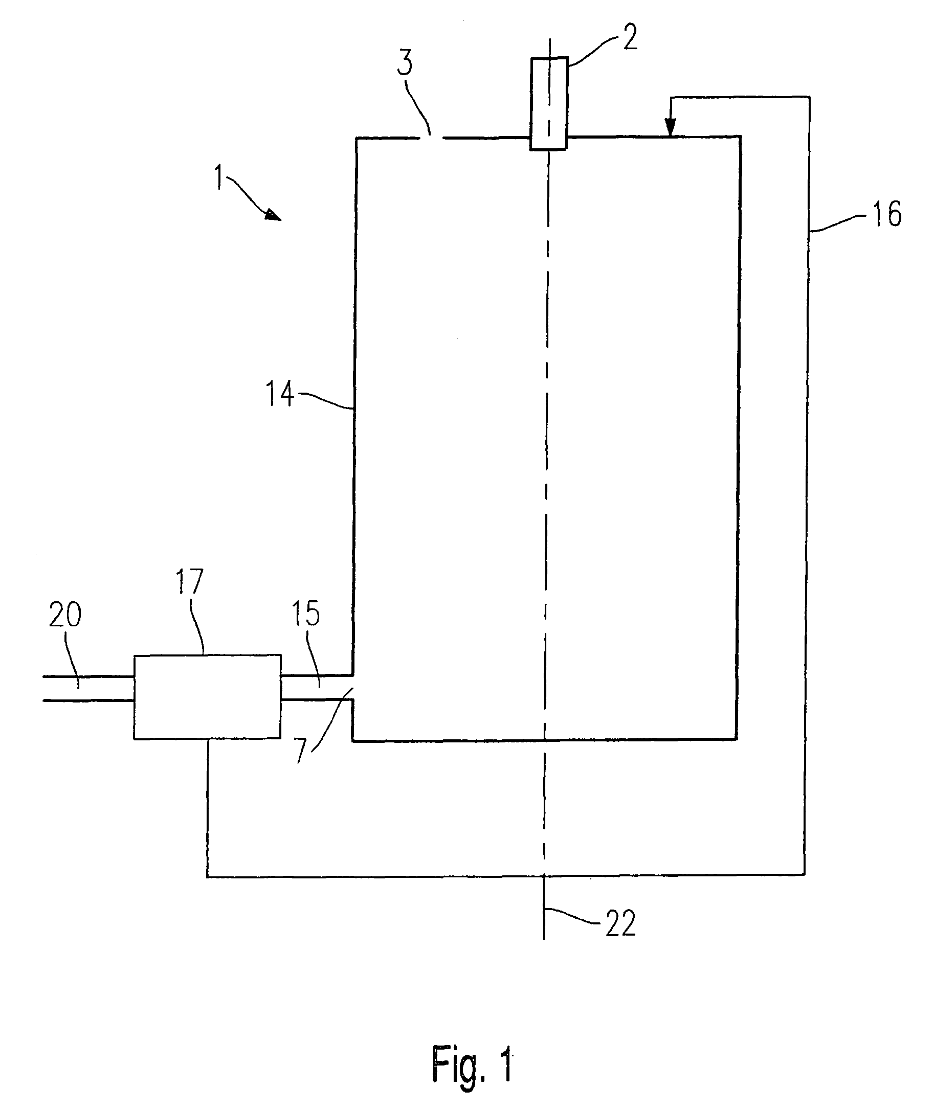 Afterburner device and method for operating an afterburner device