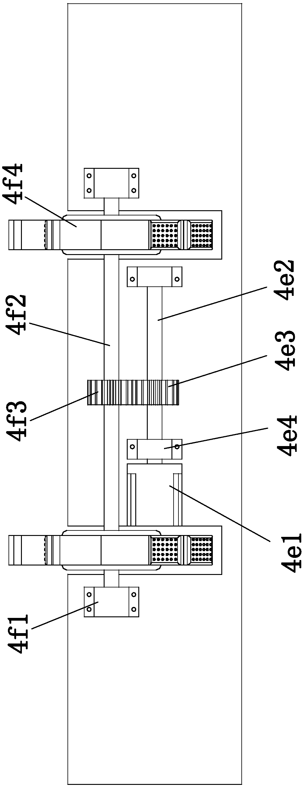 Conveying device for conveying sewage treatment agent at regular time