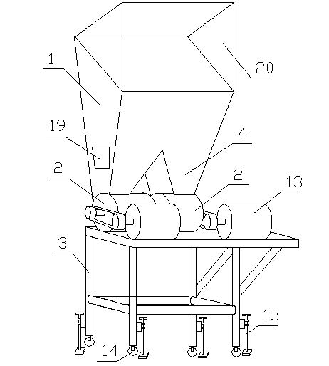 Special daily ration for lean brood sow and fabrication method thereof