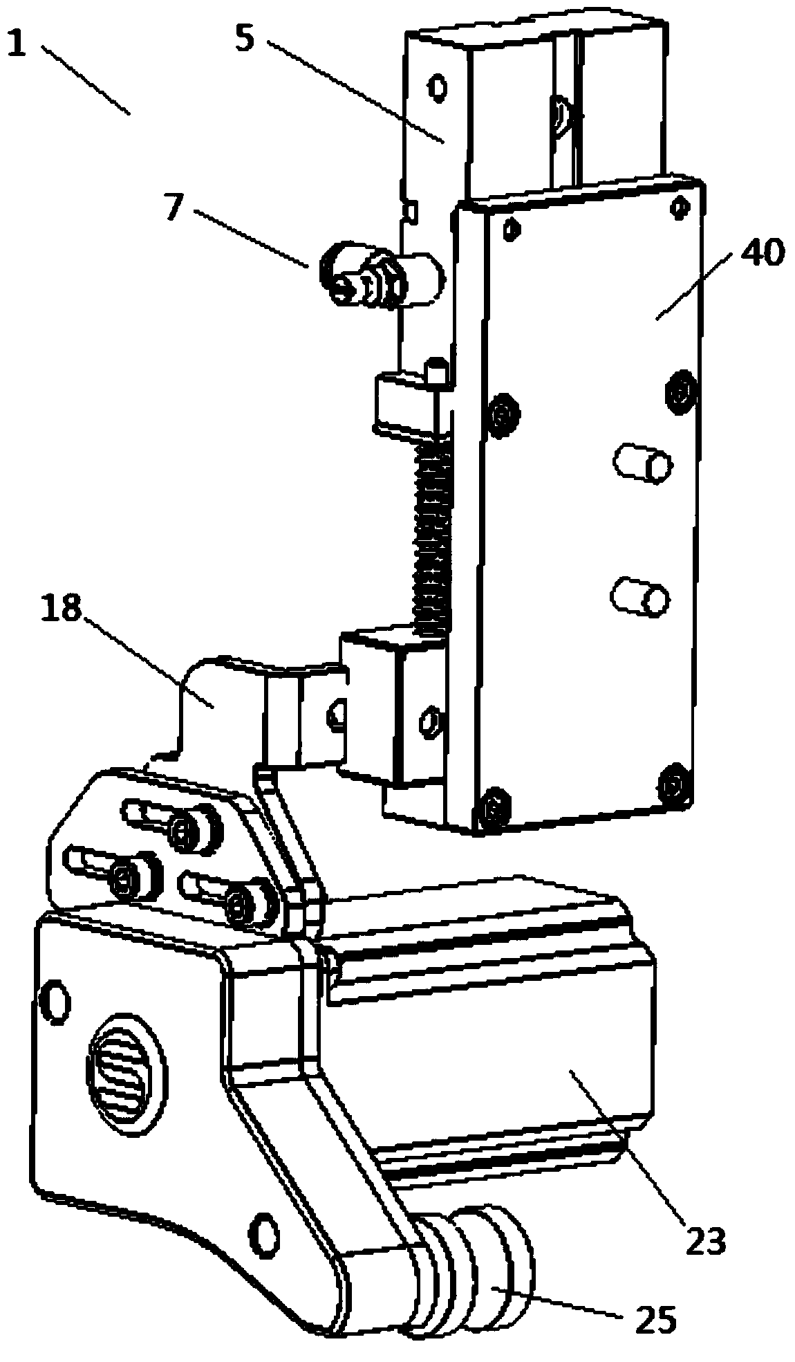 Full-automatic cloth dragging machine