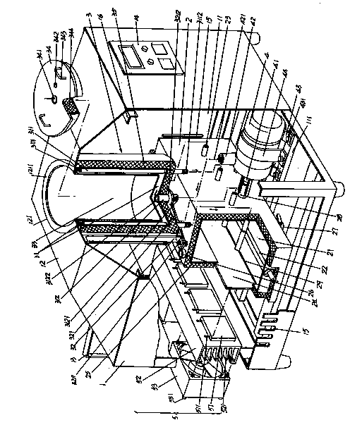 Thermostat for nuclear-magnetic-resonance magnet