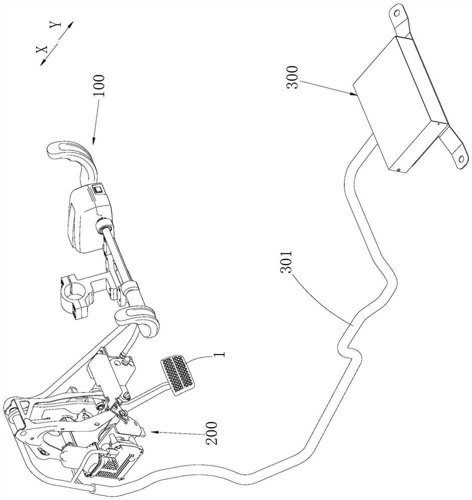 Manual driving aids and cars