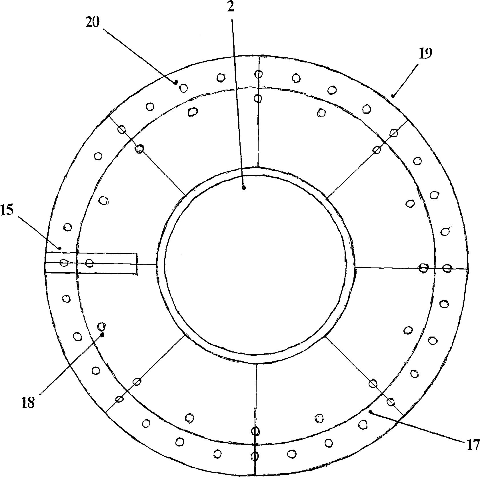 Accurate target date drip irrigation device connection cover main member apparatus with regulation calibration