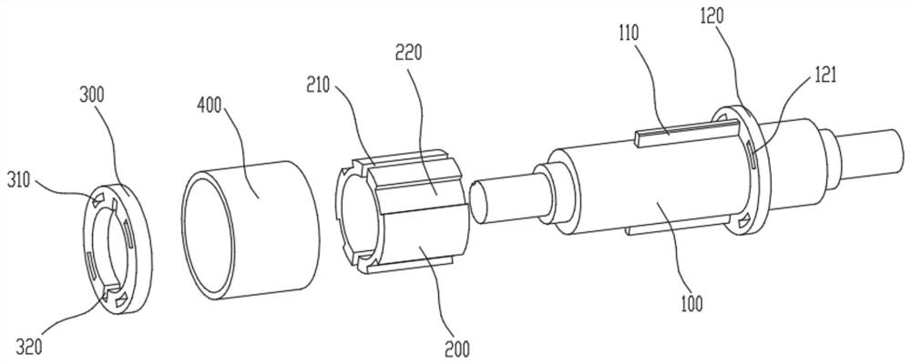 Rotor structure and motor