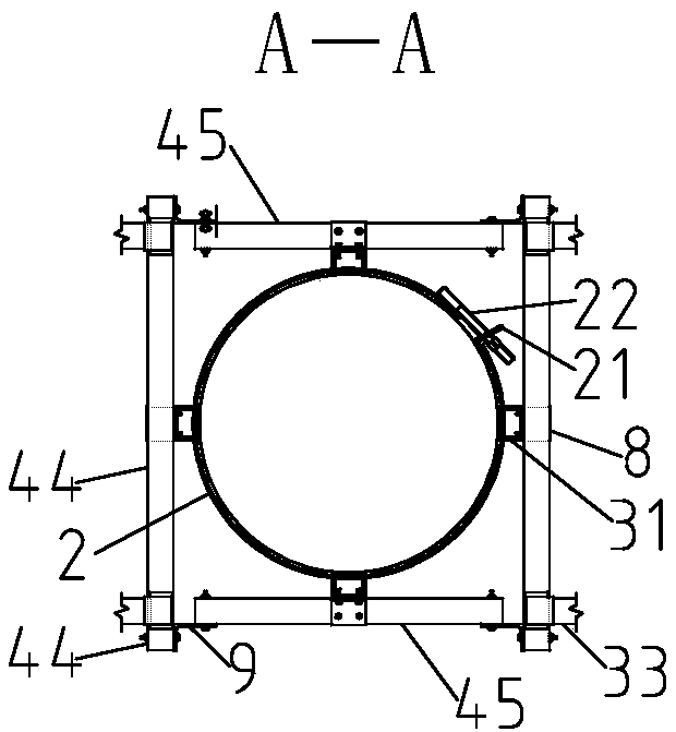 An installation method of sheet truss composite structure