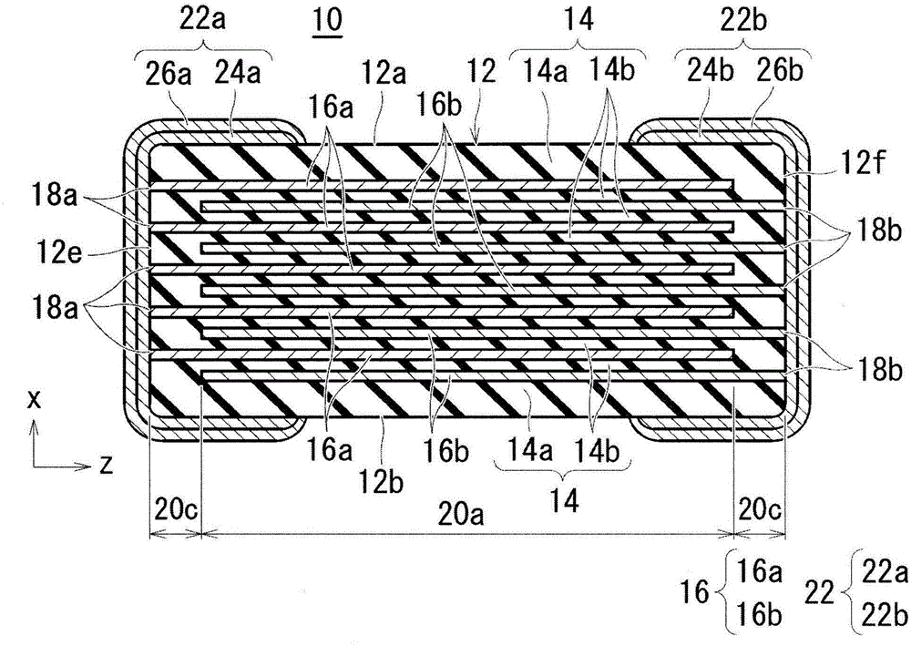 Laminated ceramic electronic component and method for manufacturing same