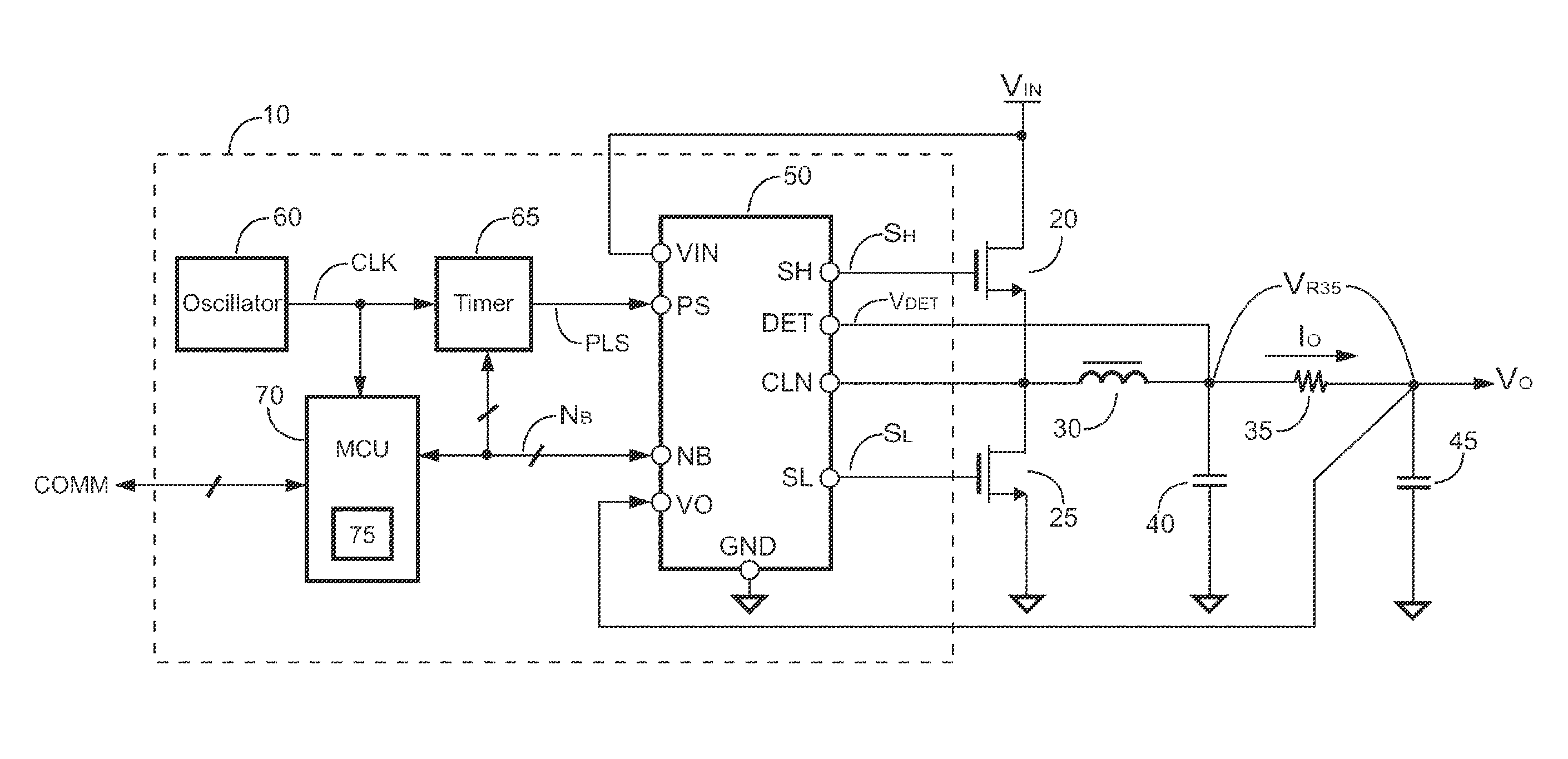 Method and apparatus for controlling programmable power converter