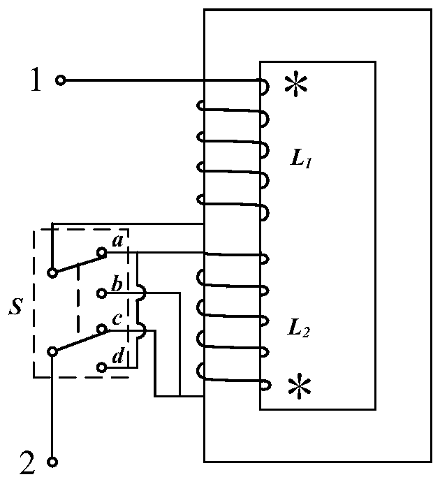 Resistance-inductance type DC current limiting apparatus and method based on magnetic coupling enhancement characteristics