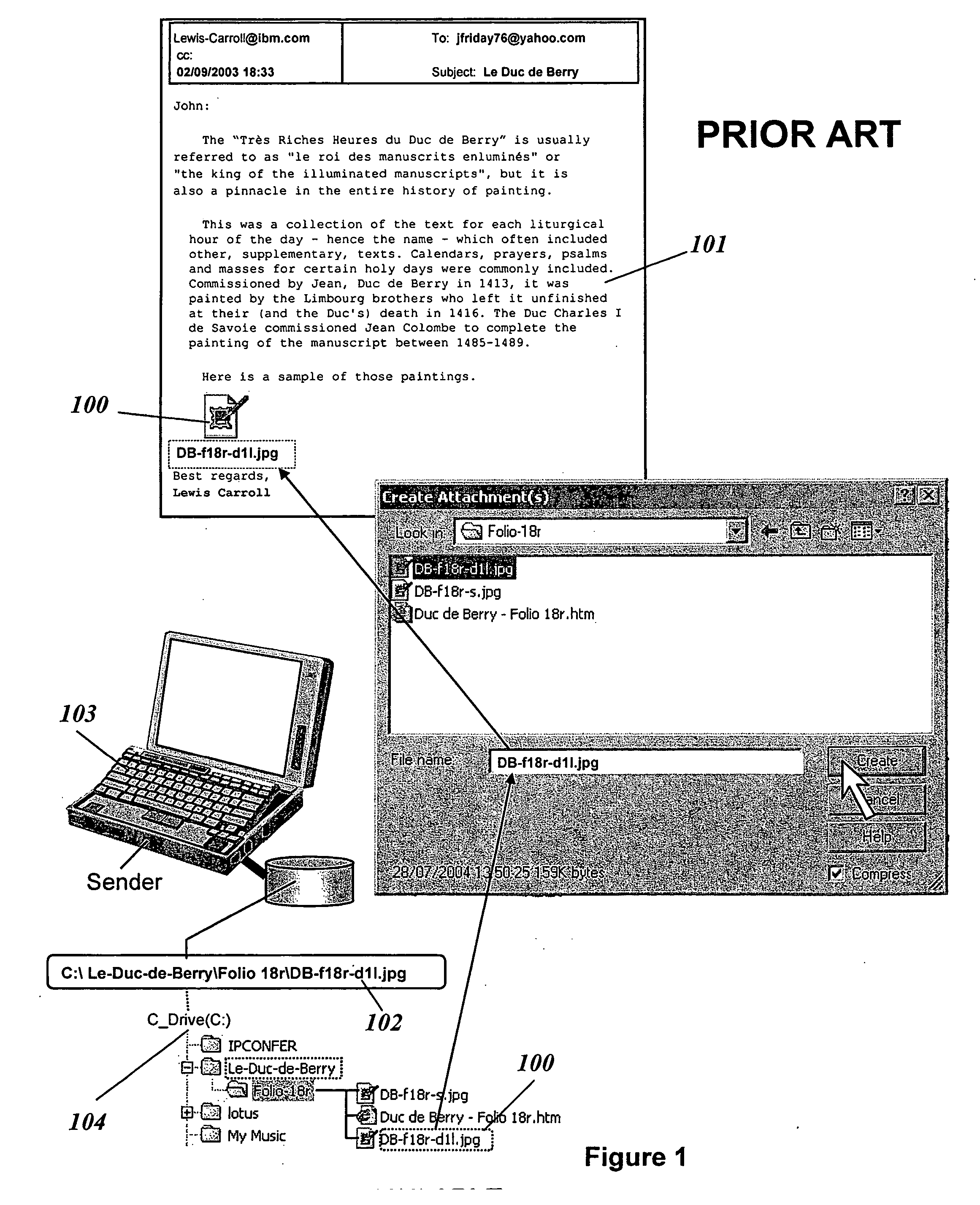 System and method for managing files to be attached to and detached from an electronic document
