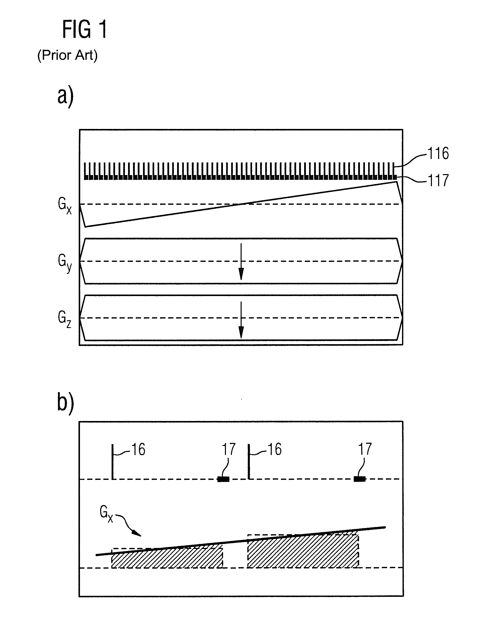 Method and magnetic resonance scanner for hyperintense display of areas in the vicinity of dipole fields