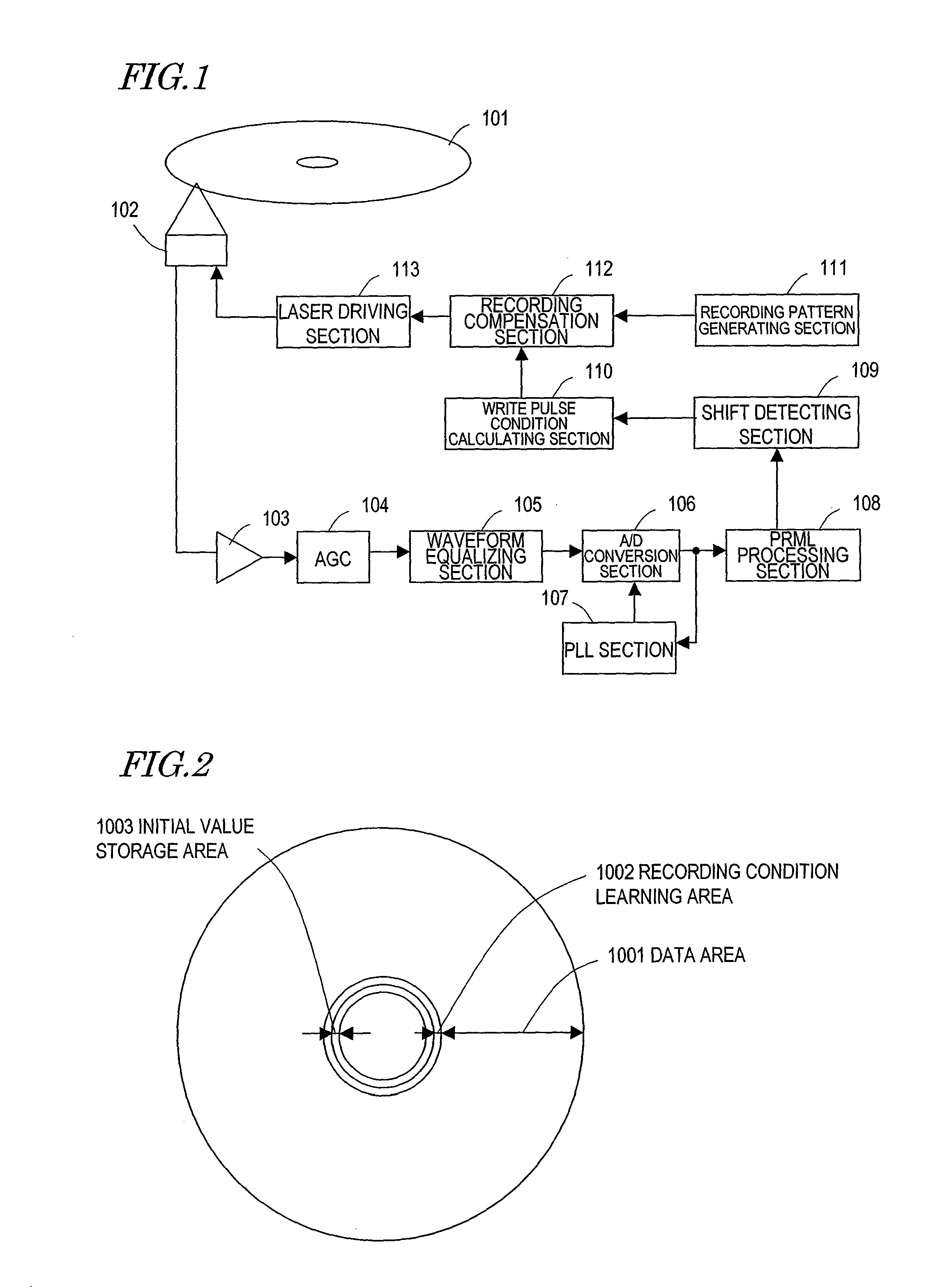 Optical recording method, optical recording apparatus, apparatus for manufacturing a master through exposure process, optical information recording medium and reproduction method