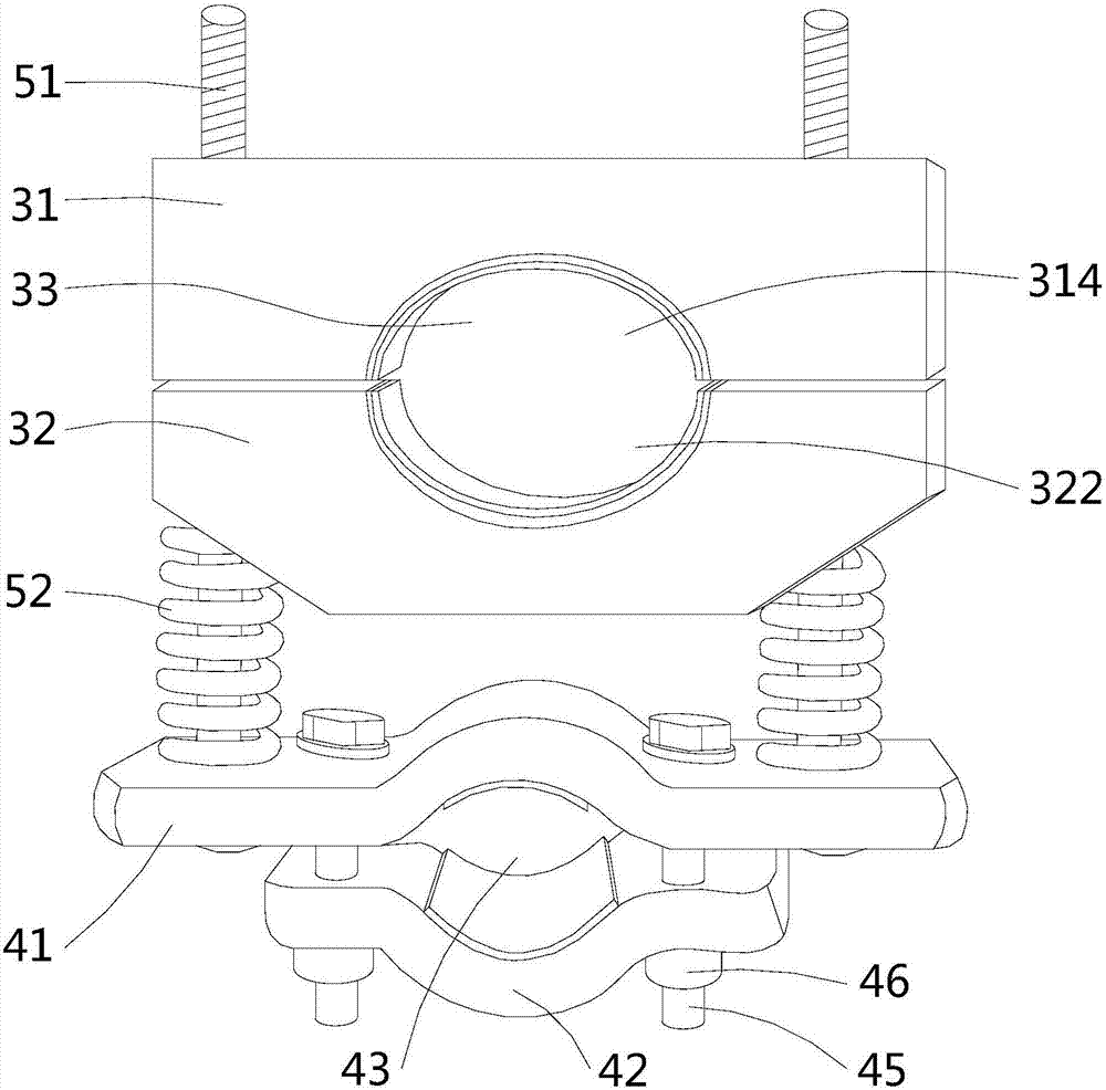 Devices for securing grounding cables