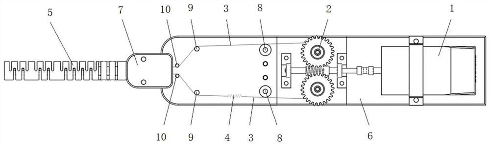 Continuum Variable Stiffness Adjustable Mechanical Finger