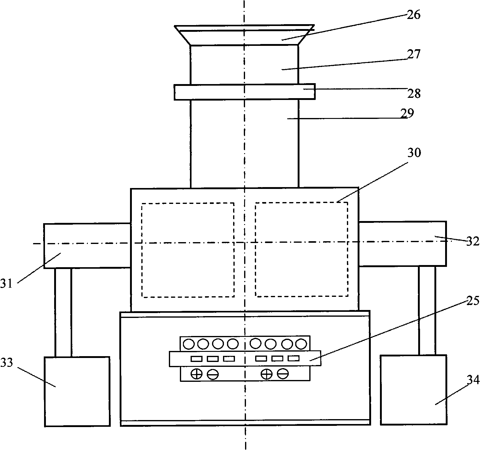 Microwave heating, solid state reduction and gaseous dephosphorization method for manganese ore powder