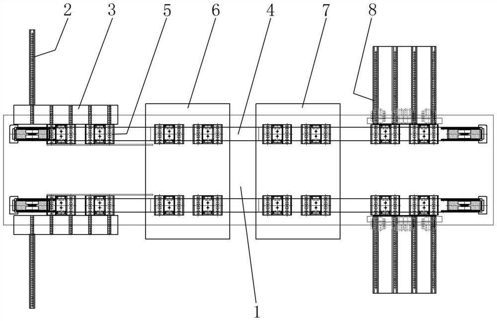 Linkage production type vacuum attenuation leak detector