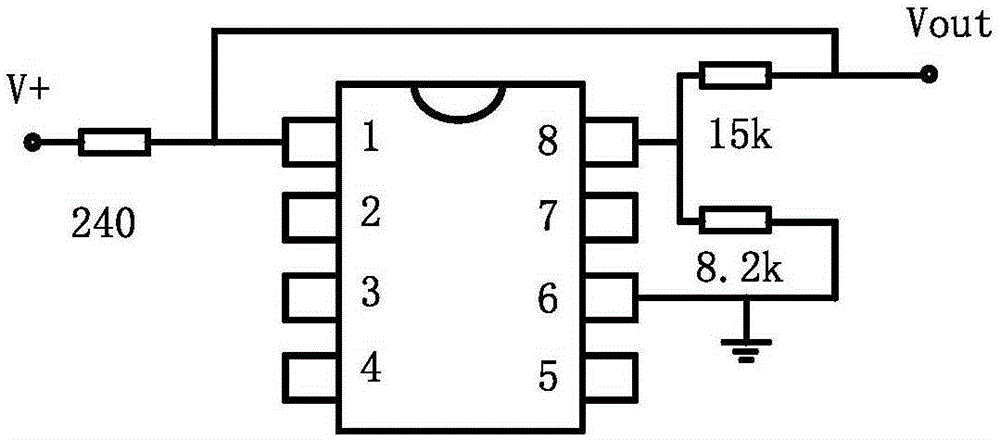 Circuit life prediction method based on accelerated degradation path