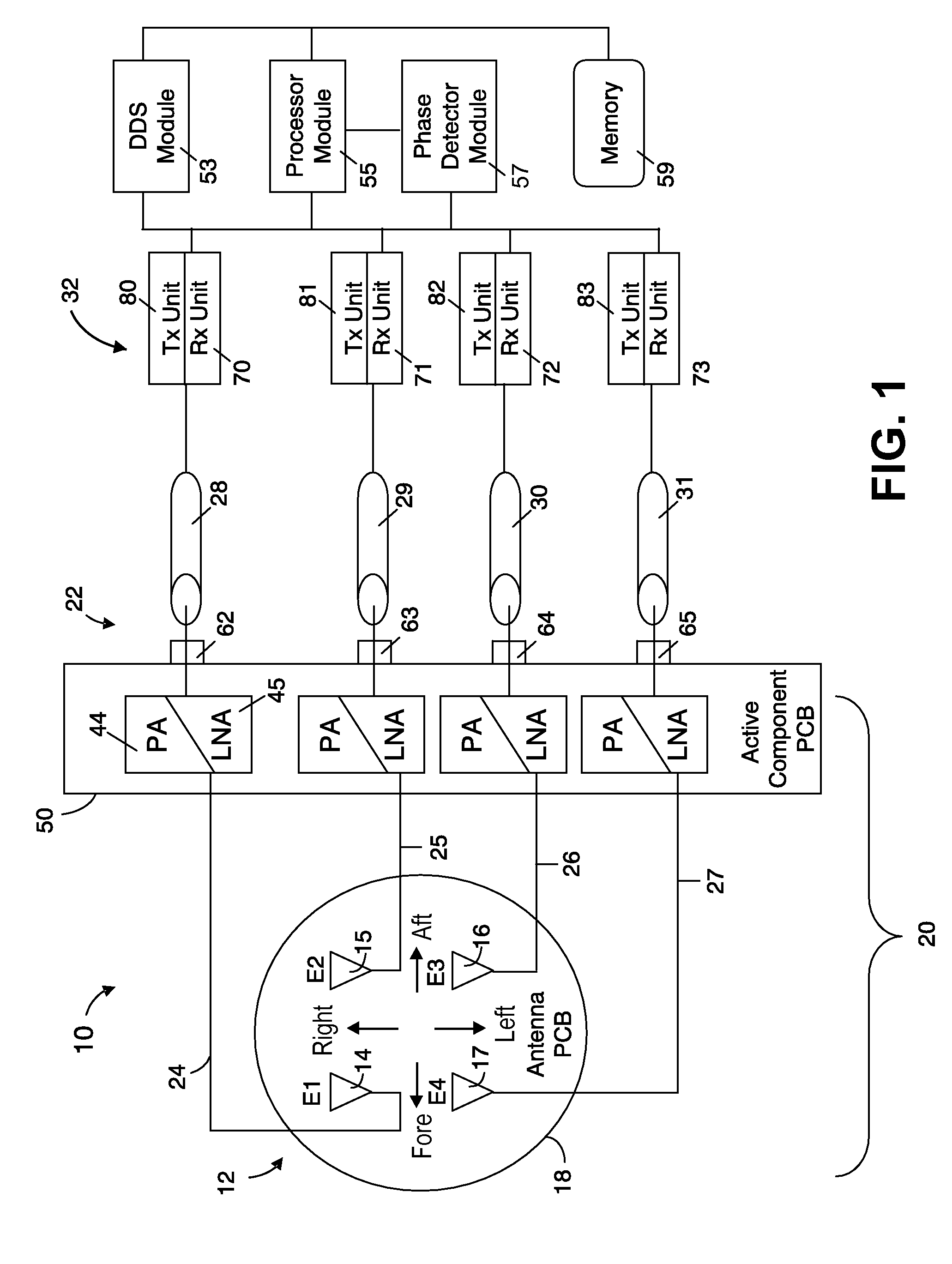 Methods and systems for frequency independent bearing detection