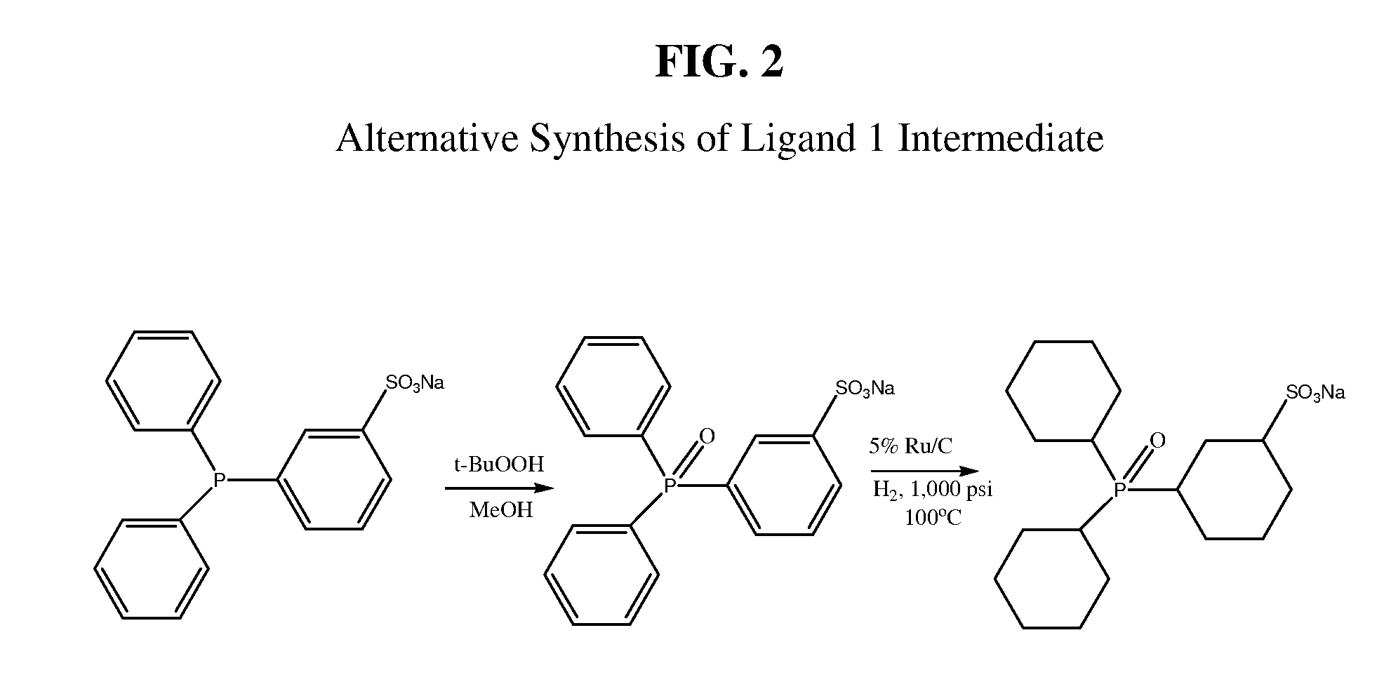 Sulfonated organophosphine compounds and use thereof in hydroformylation processes