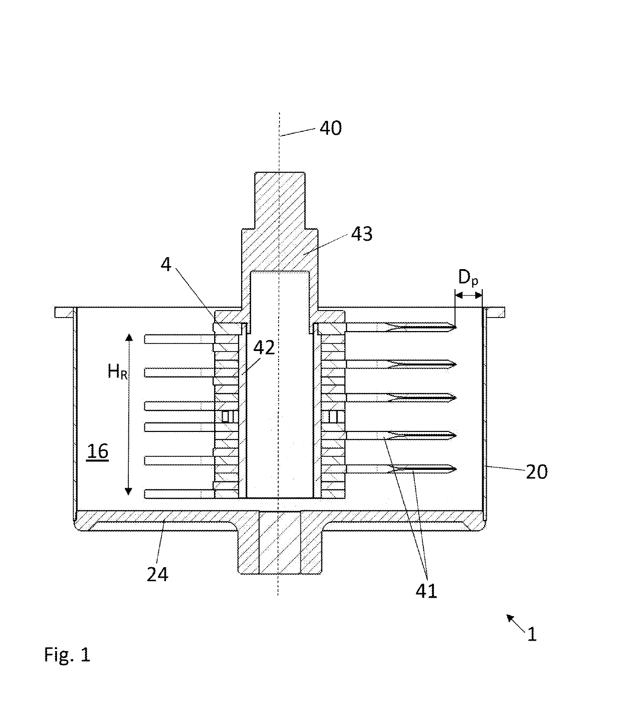 Grinding device for a high grinding rate and for a variable distribution of ground particle sizes