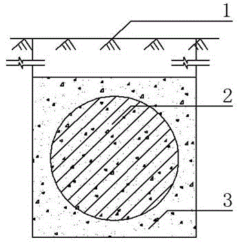 Construction method for inhibiting frost heaving and thaw collapse of horizontally frozen end through cement-soil reinforcement method