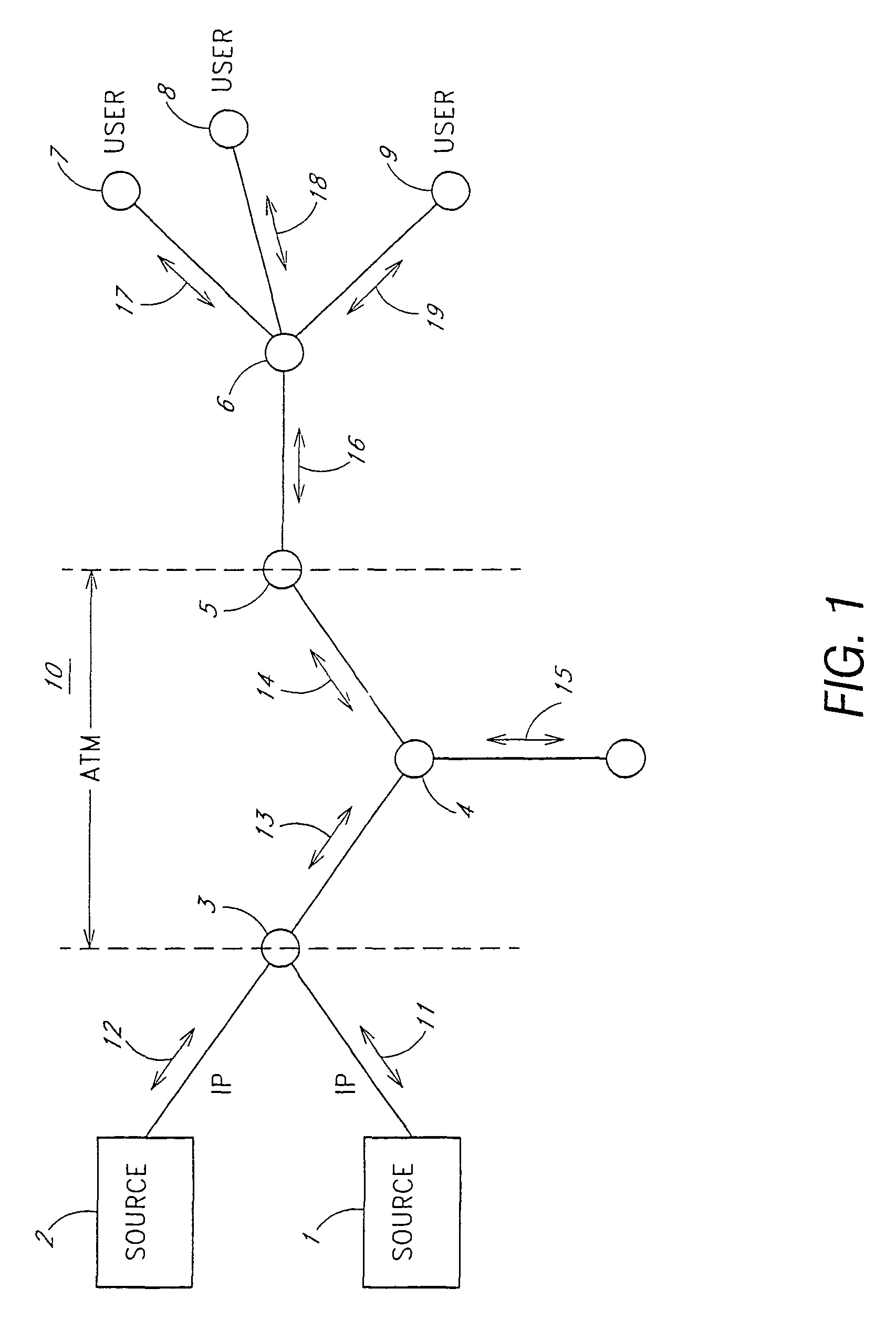 Compression of overhead in layered data communication links