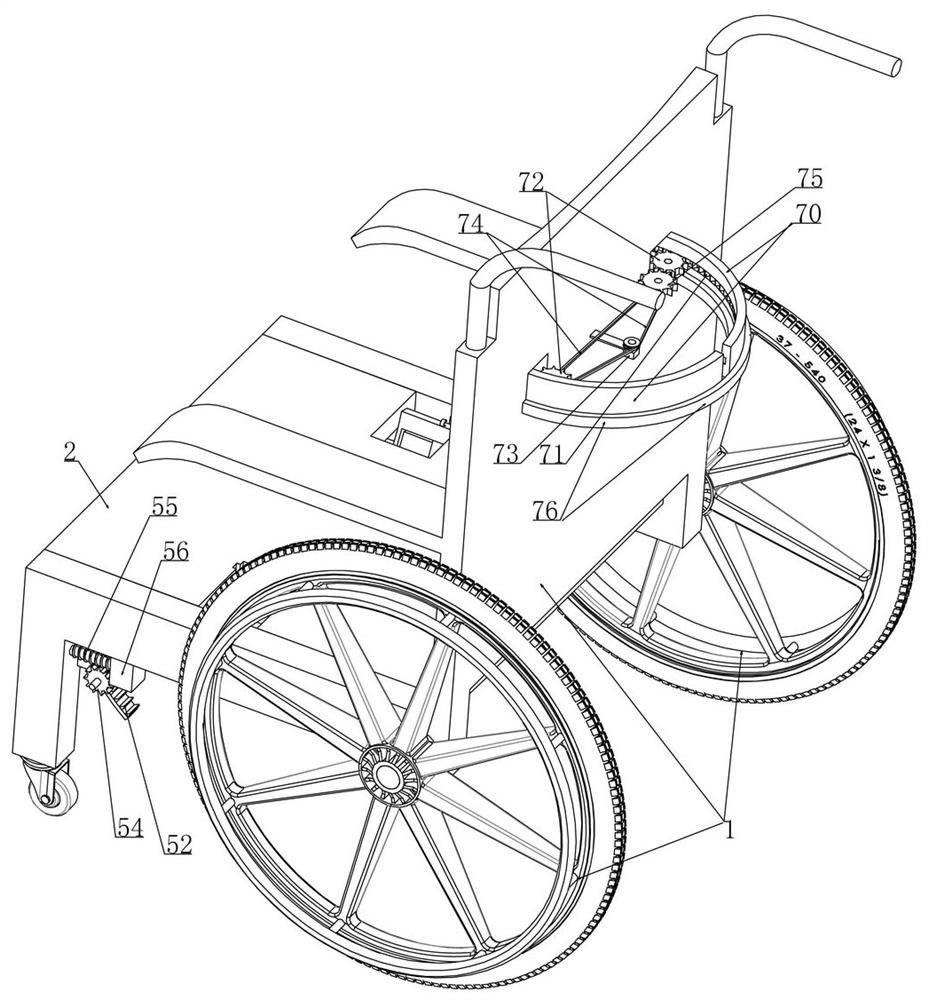 Anti-falling device for clinical nursing