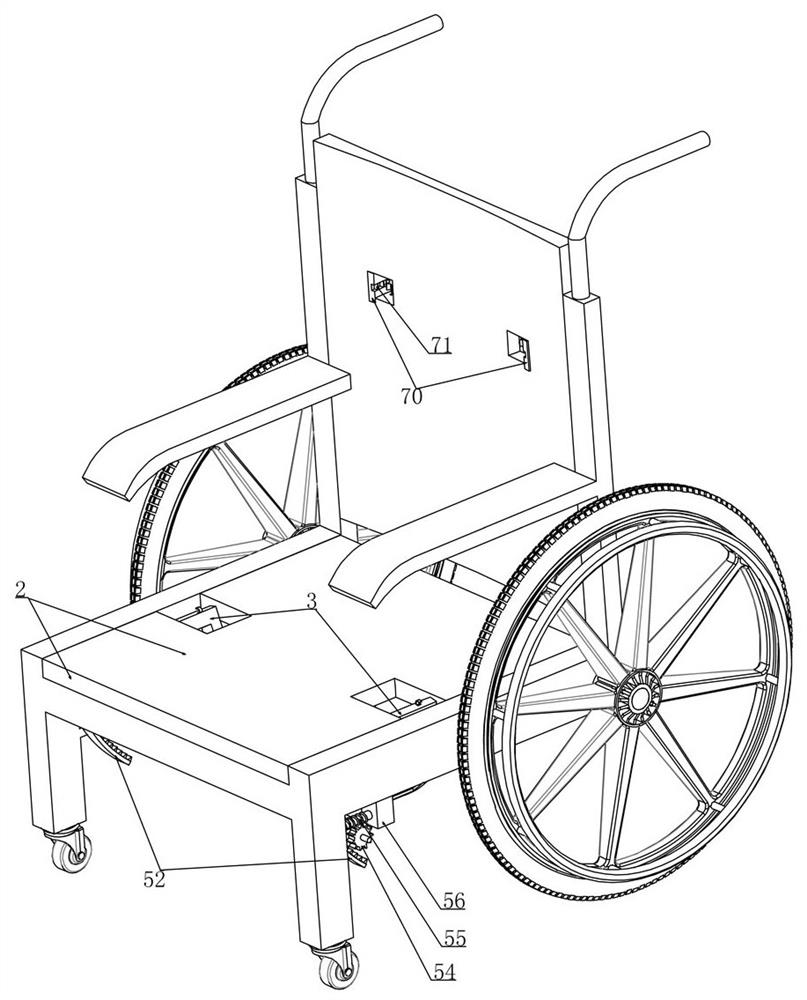Anti-falling device for clinical nursing