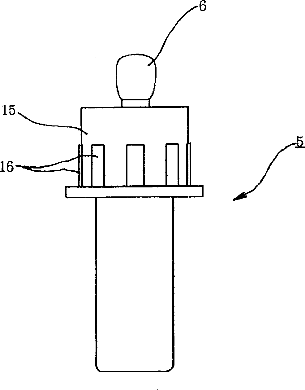 Heat-generating body holding-board and mfg method thereof and smoke curing filling container