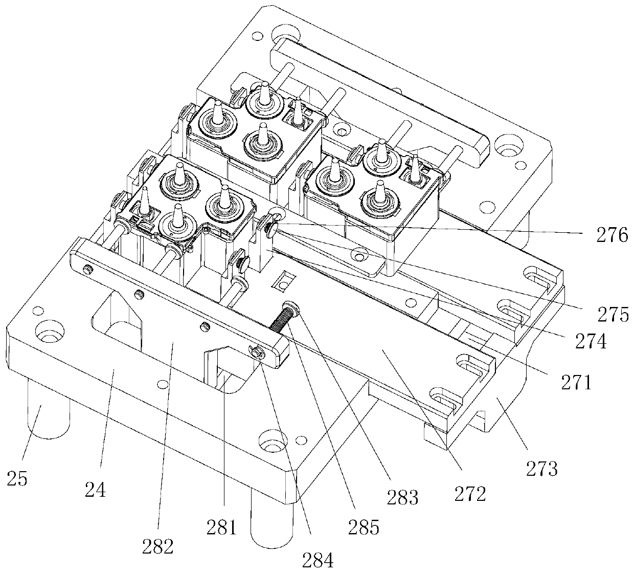 Mobile phone camera cutting and boxing equipment