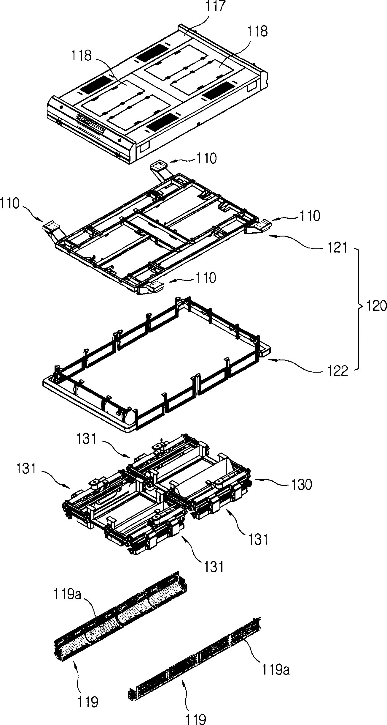 Transferring system for magnetic levitation