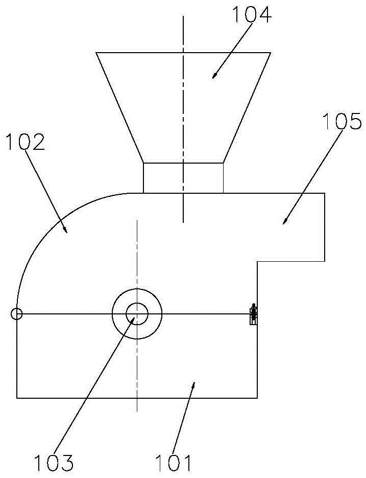 Dustproof broken black tea production apparatus with characteristic of uniform hammering-cutting