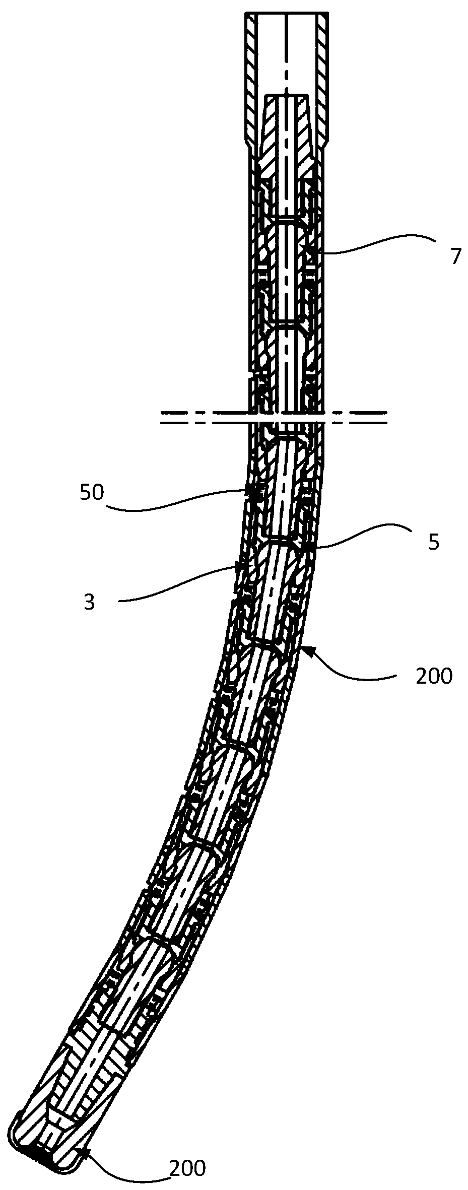 Shell-guided deflection drilling tools