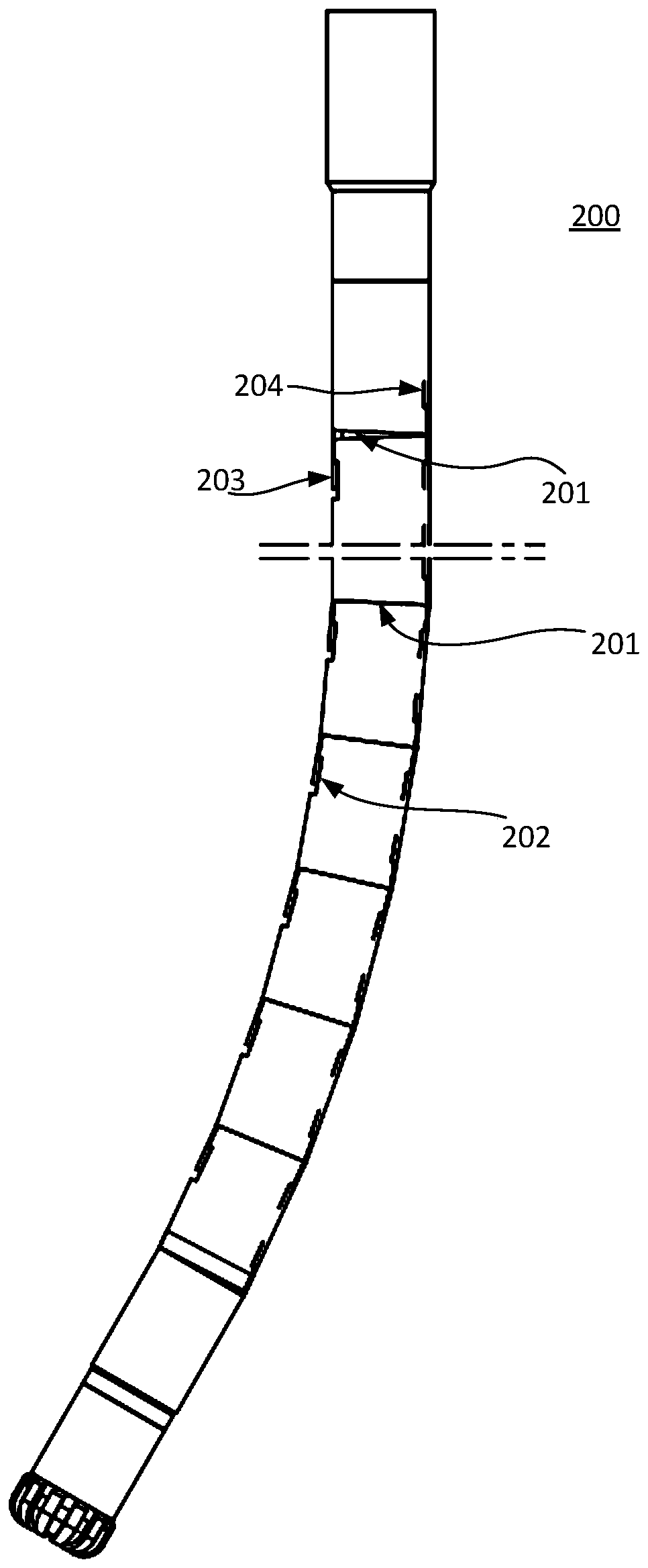 Shell-guided deflection drilling tools