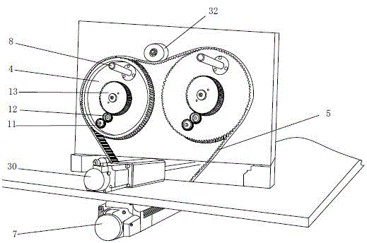 Flying disc type full-automatic winding machine and winding method thereof