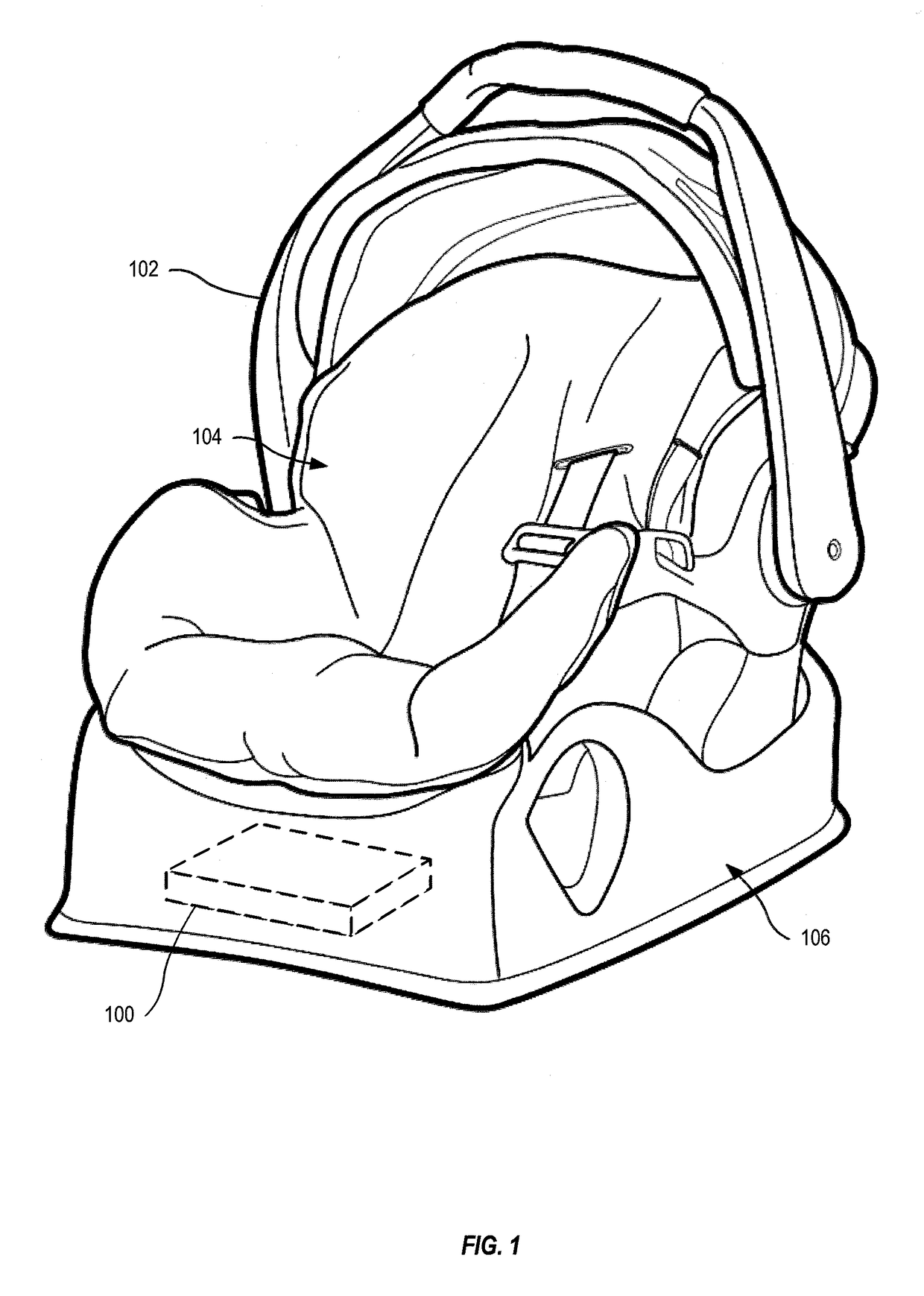 Systems for soothing and prolonging sleep of a child in a car seat