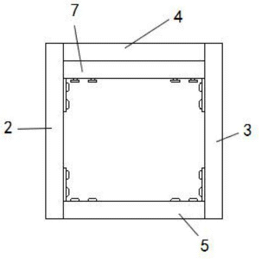 Protecting unit body for LED lamp moving