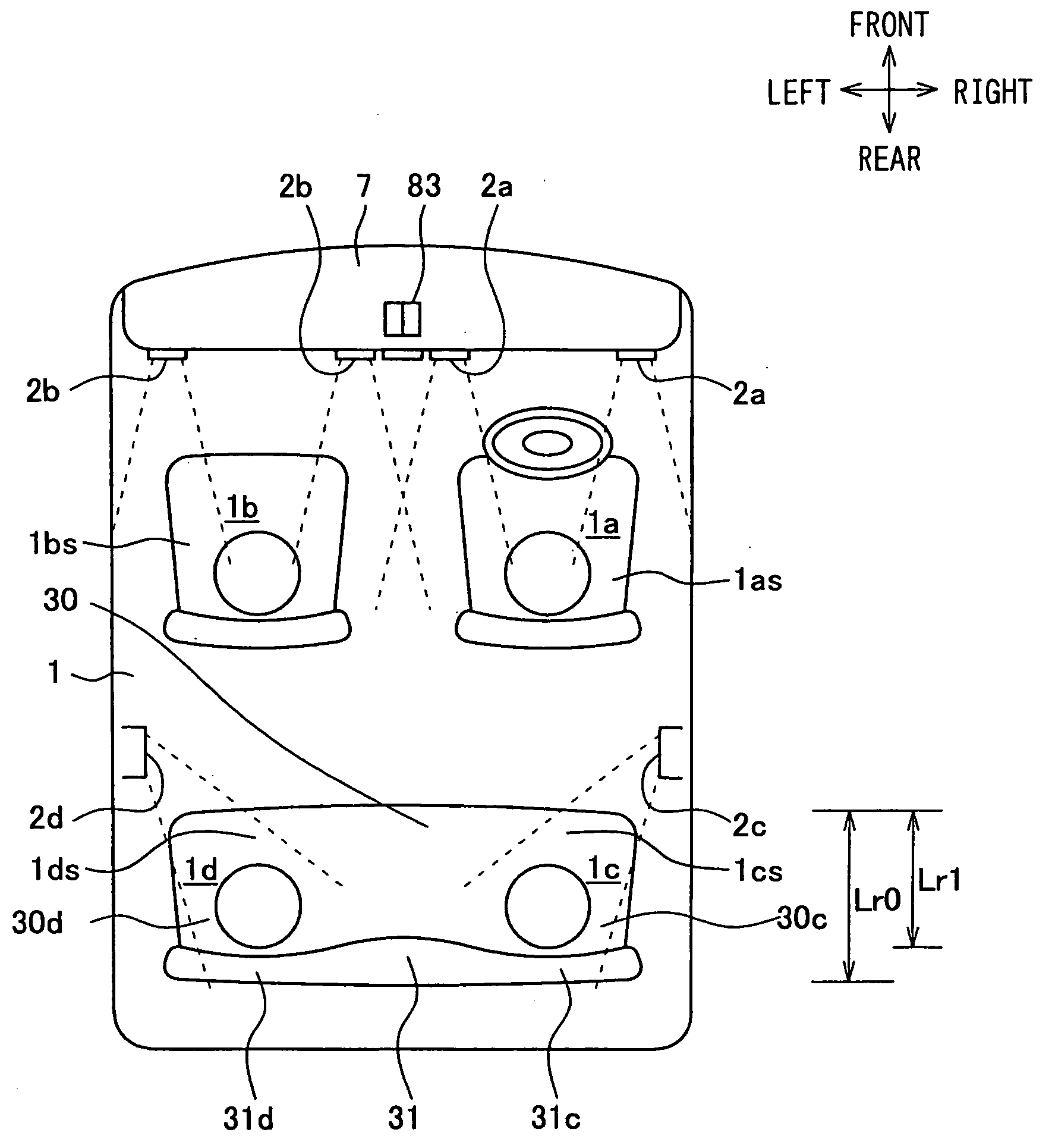 Temperature detection device and vehicle air conditioner using the same