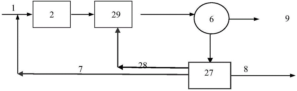 Side flow denitrification tank and side flow denitrification method