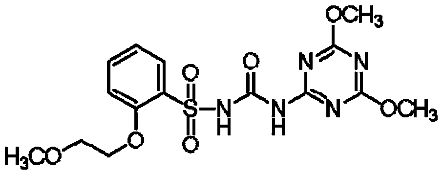Hybrid herbicide containing Cinosulfuron, Bispyribac-sodium and cinmethylin and application of hybrid herbicide