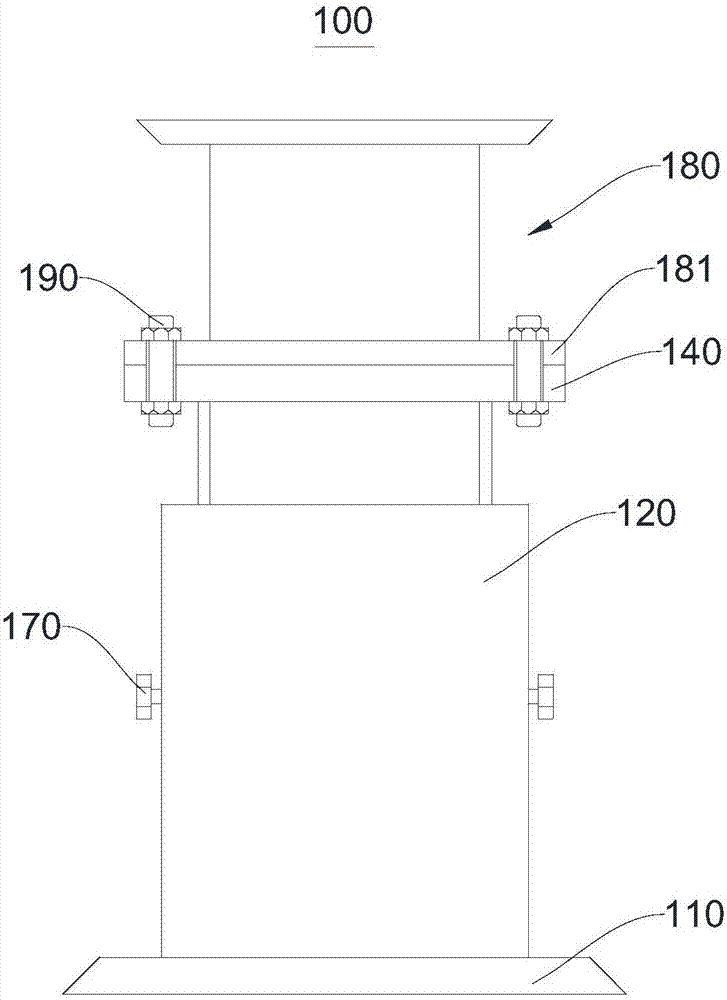 Guide limiting bracket device and system thereof