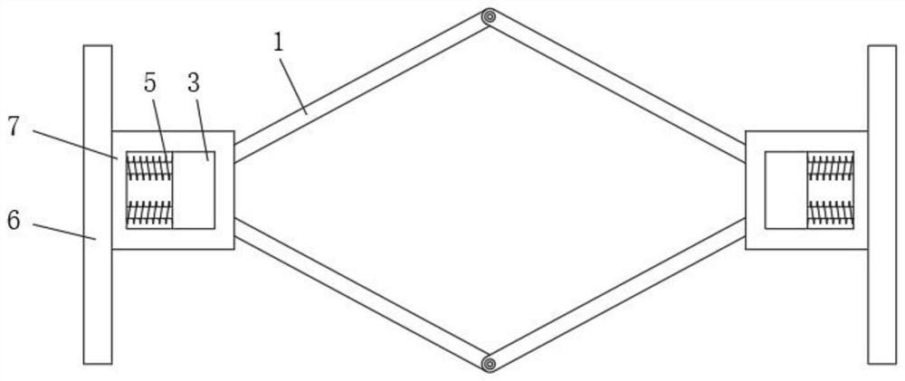 Device capable of monitoring settlement condition of bridge in real time