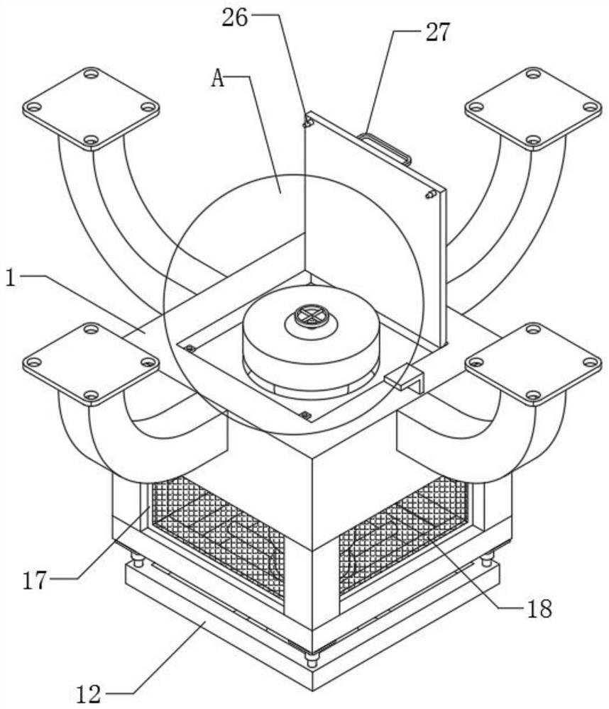 Fire-fighting spraying system