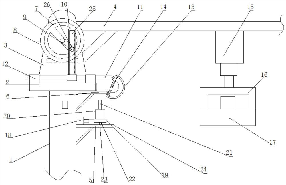 High-precision internet of things plant growth monitoring device for agricultural greenhouse planting