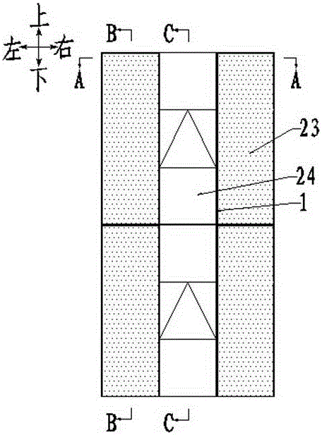 Unit prefabricated type building outer envelope system provided with strip window and construction method of unit prefabricated type building outer envelope system