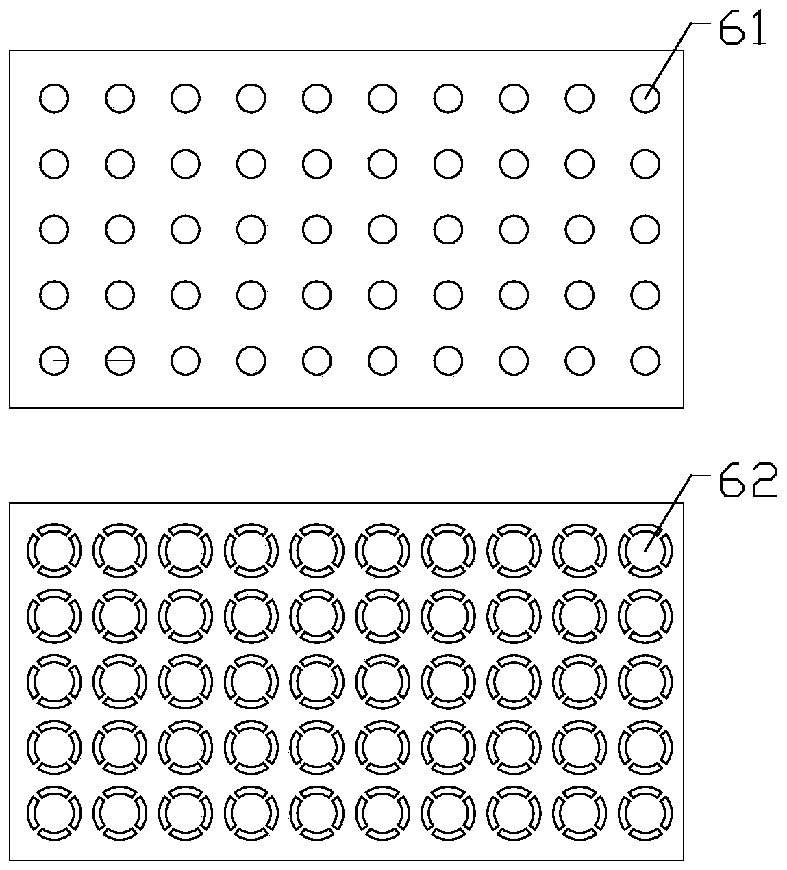 High-water-retaining hydrophilic core and manufacturing method thereof