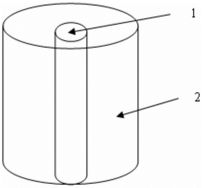 Preparation method of large-scale gradient aluminum content iron-chromium-aluminum alloy sheet material